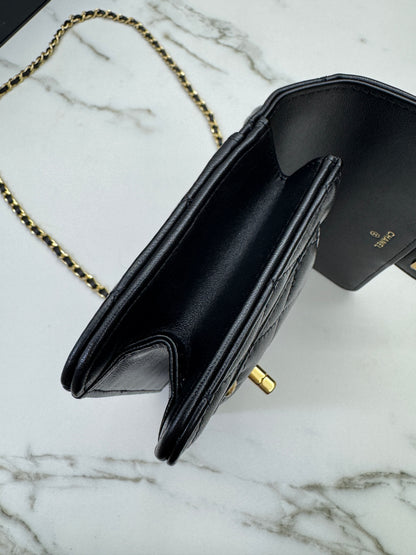 CHANEL 25B 手柄郵差 Wallet on Chain