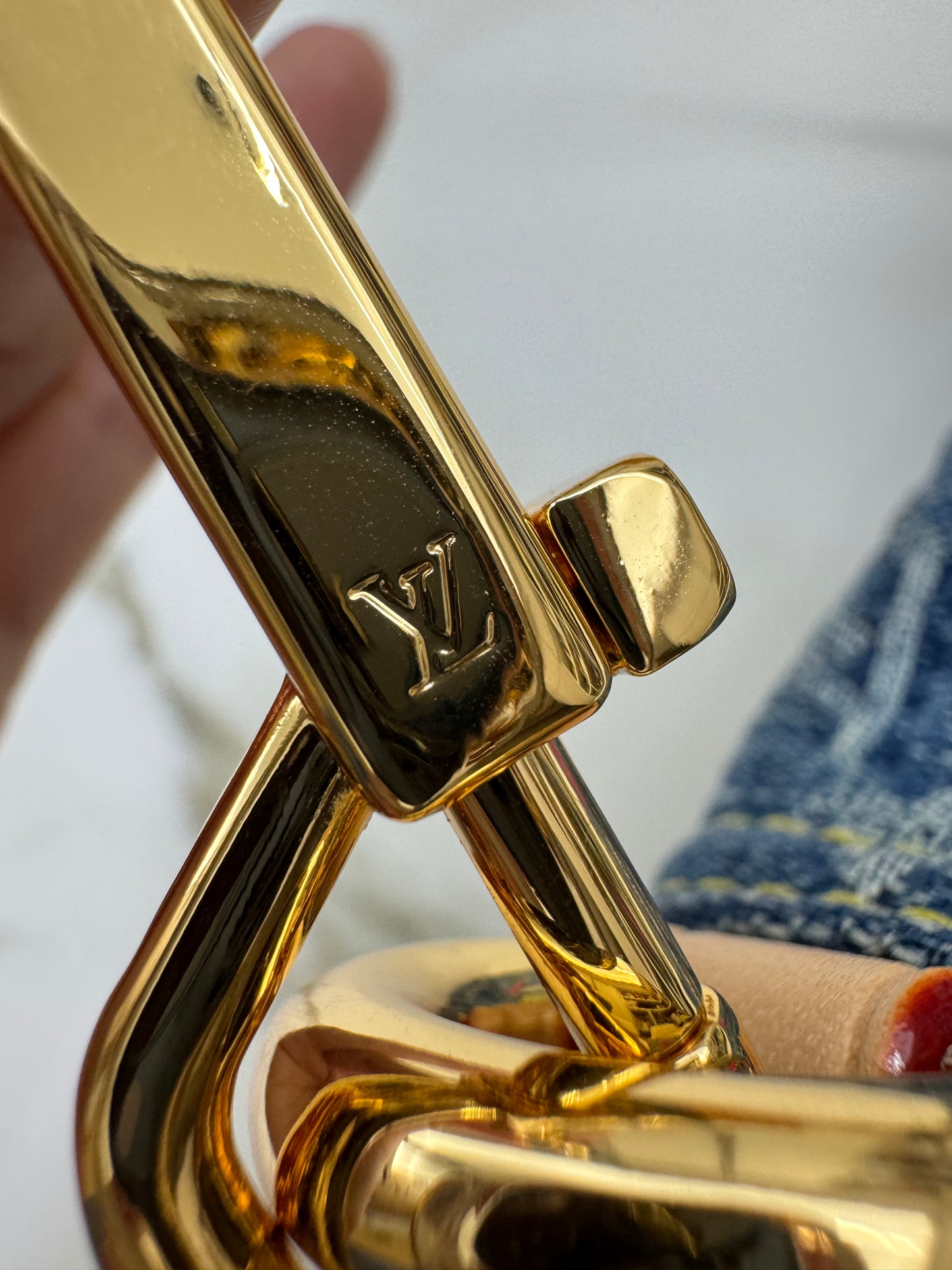 LV X TM Sunset Cherry Denim