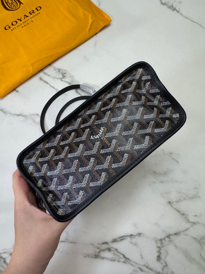 GOYARD 雙面皮款 迷你托特包 Anjour Tote Mini Black