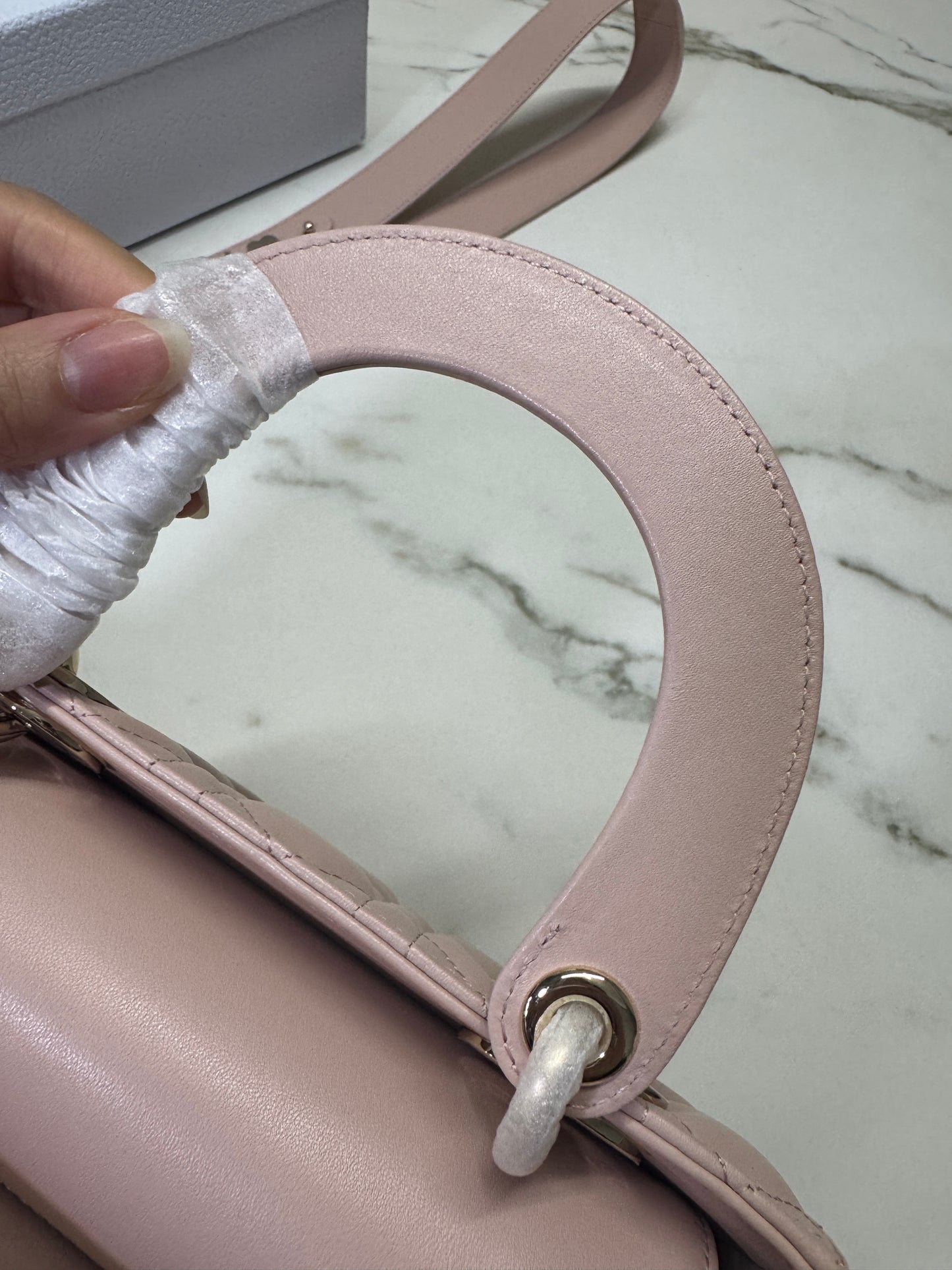 DIOR Lady Dior Small 胭脂粉