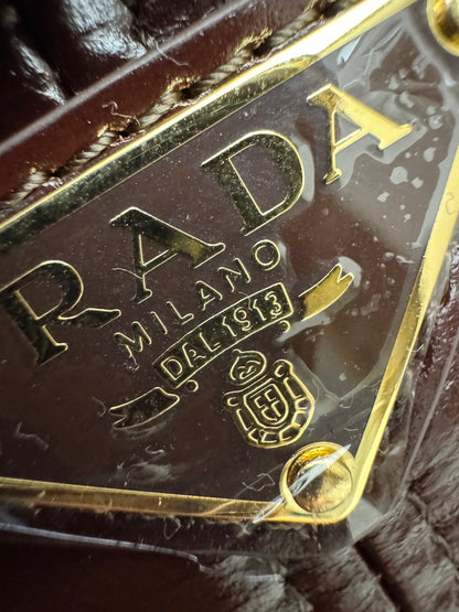 PRADA Bonnie XL Dark Brown (Lux Soft)