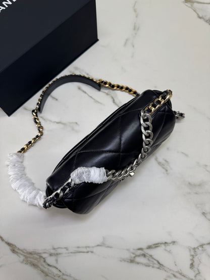 CHANEL 19Bag 黑銀 Small