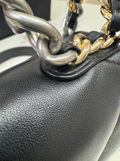 CHANEL 19Bag 黑銀 Small