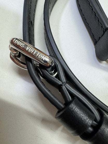 LV Side Trunk MM 黑色皮款