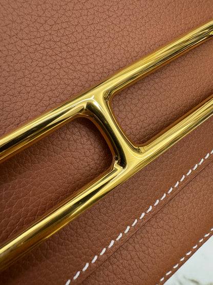 HERMES Mini Roulis Gold Evercolor GHW