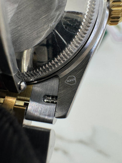 ROLEX Date Just 31mm 橄欖綠鑽圈鑽盤 真鑽版