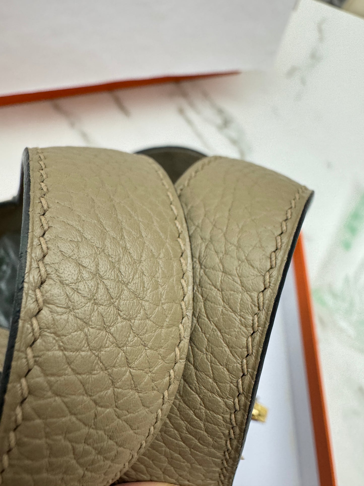 HERMES Picotin 18 馬爾淺米金扣 8Q Beige Marfa GHW