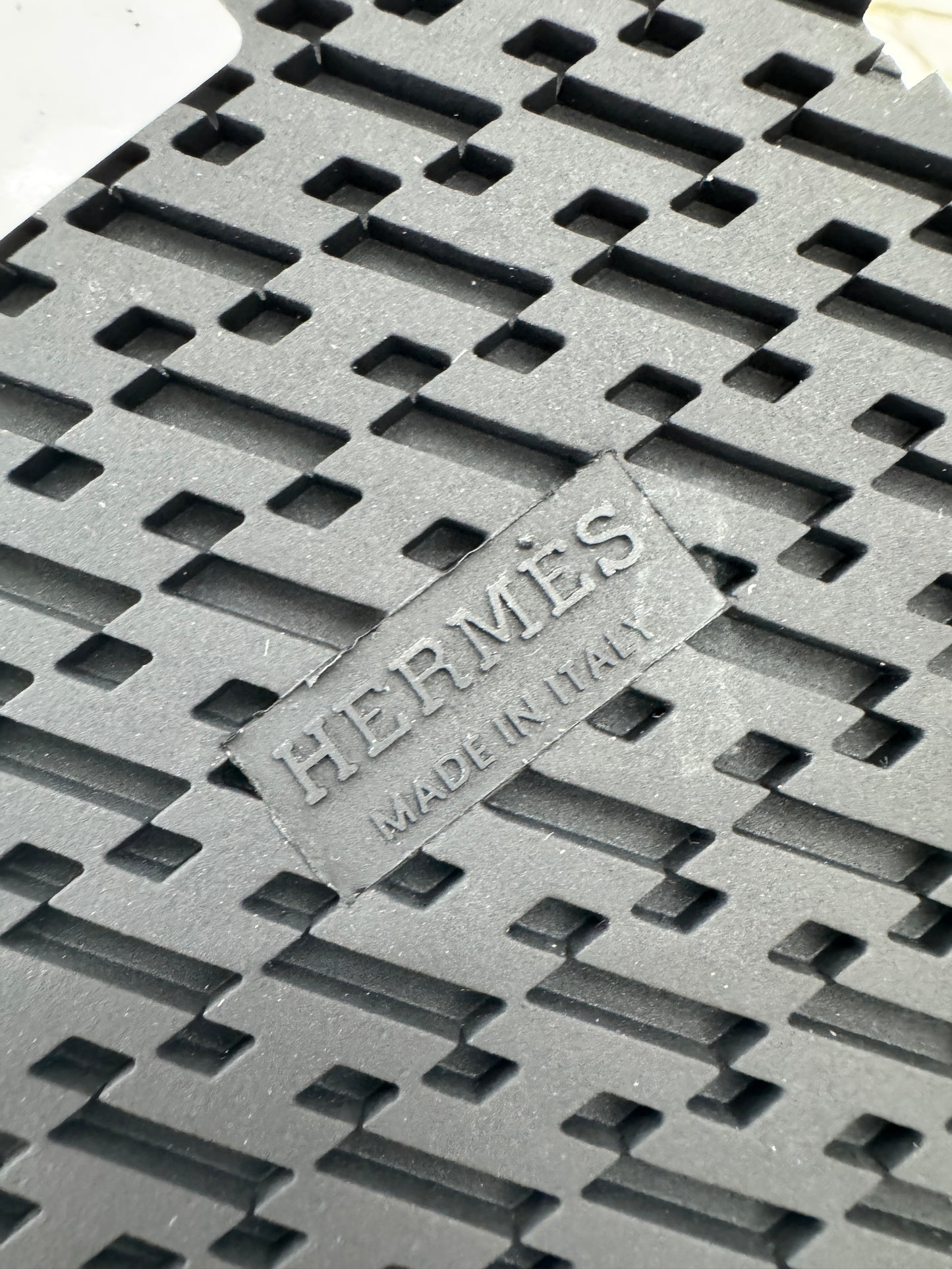 HERMES Chypre 二舅拖 白色