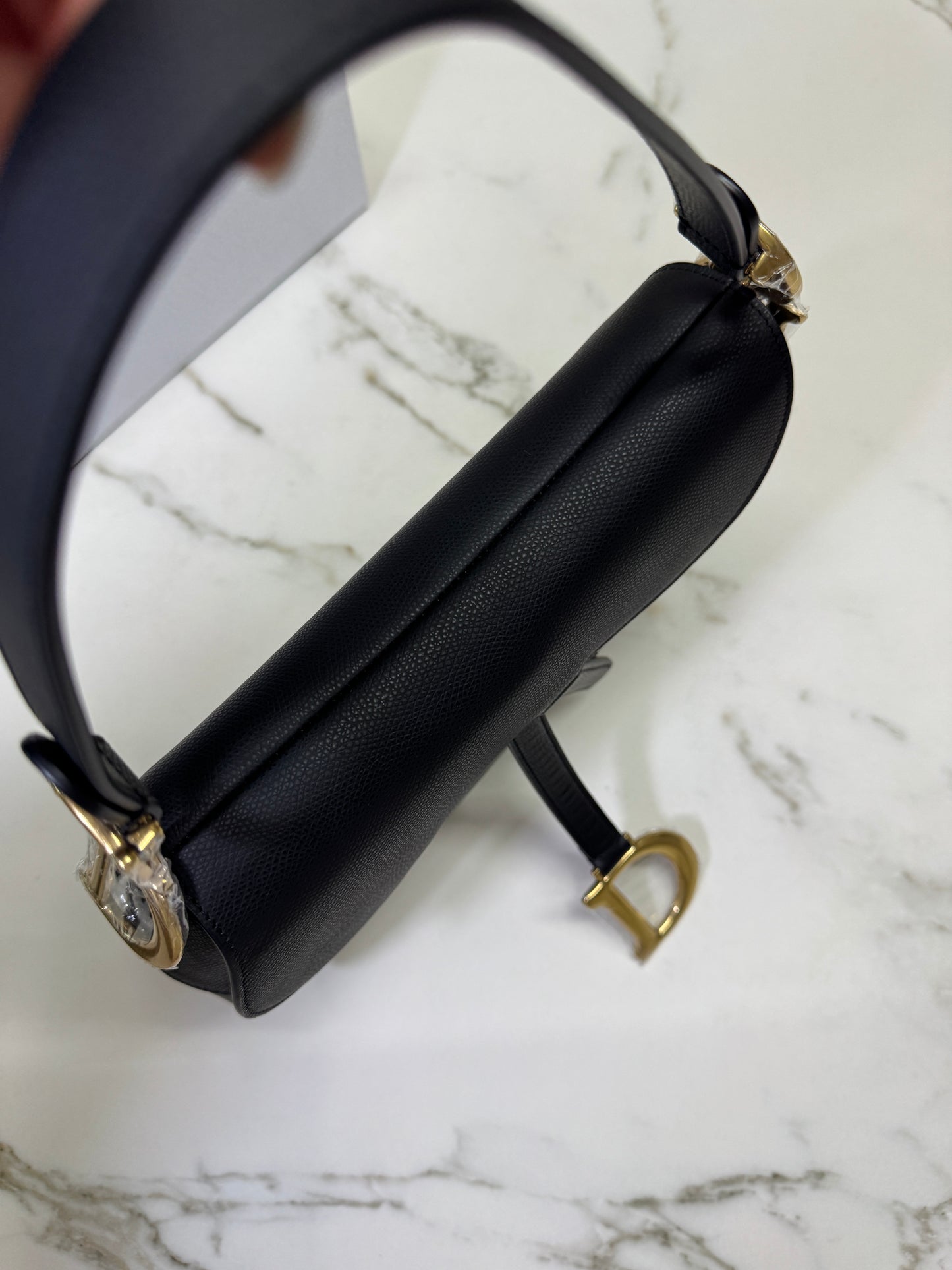 DIOR Saddle Medium Black