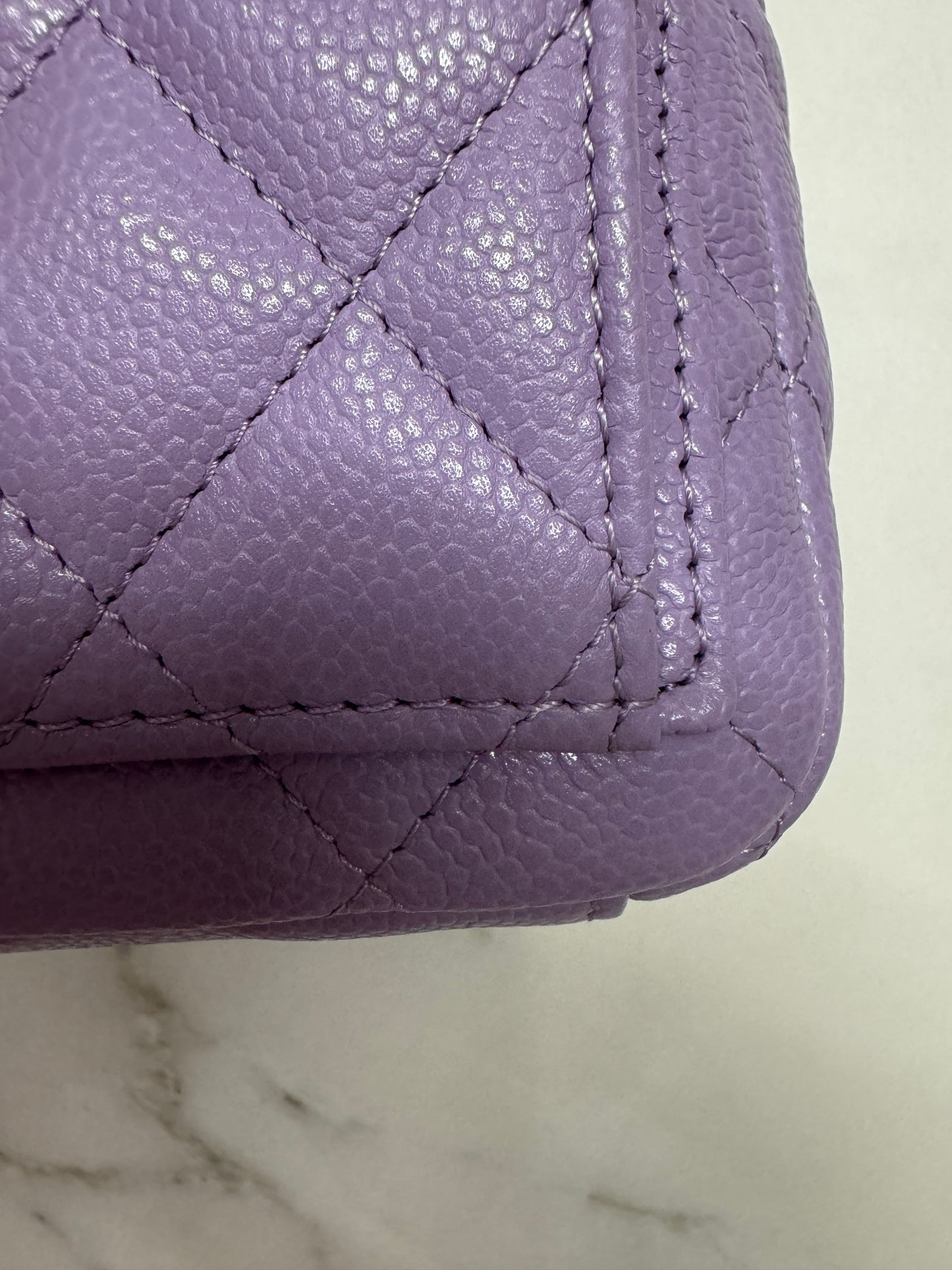 CHANEL 小書包 香芋紫 牛皮 Backpack