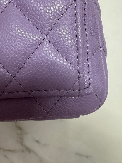 CHANEL 小書包 香芋紫 牛皮 Backpack