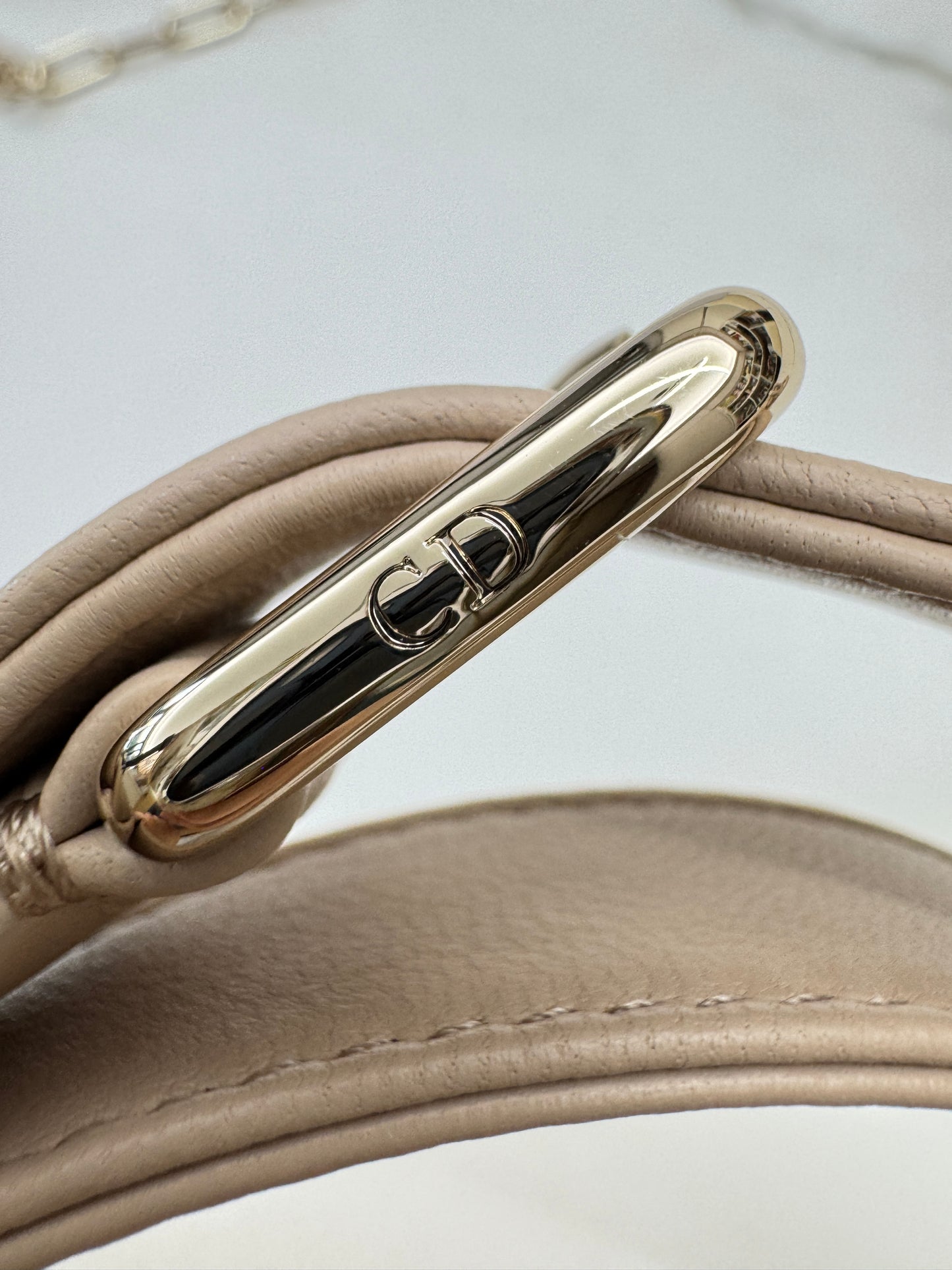 DIOR D-Joy Small 胭脂米 Powder Beige￼