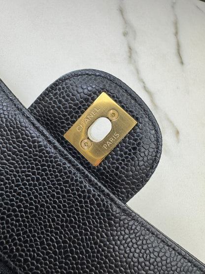 CHANEL CF23 黑金牛 CF Small