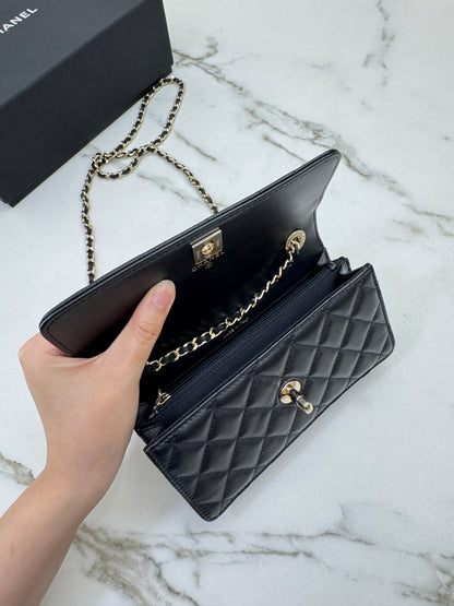 CHANEL Trendy CC 手柄woc wallet on chain