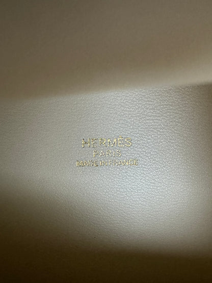 HERMES Picotin Lock 14 奶昔白金扣 TC Craie GHW
