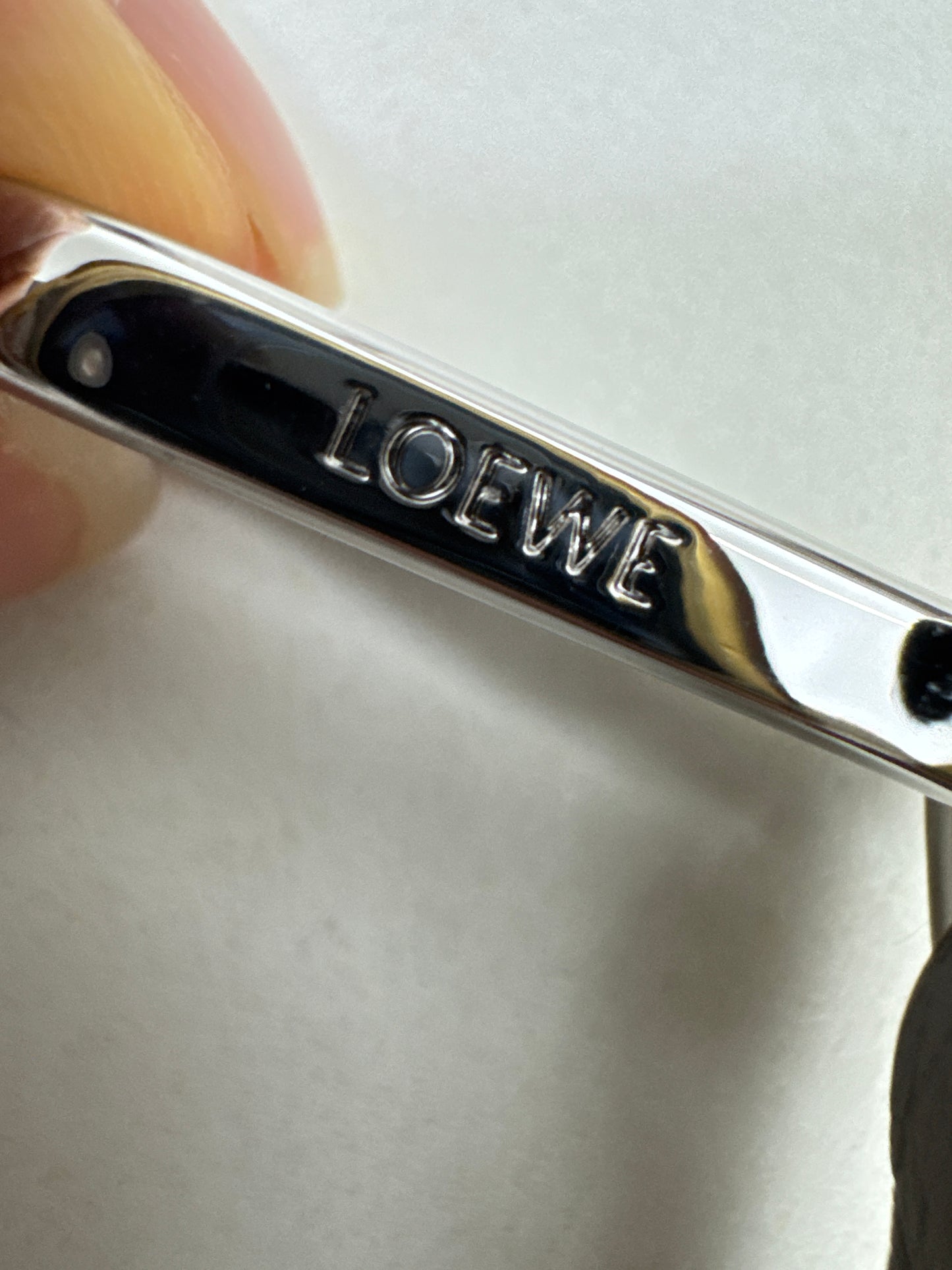 LOEWE Mini Puzzle 珍珠灰