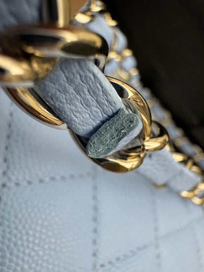 CHANEL CF23 Small 23P粉藍色