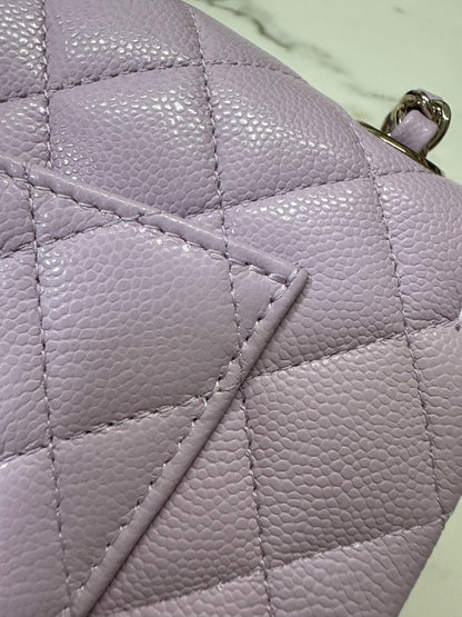CHANEL 24A紫粉色 CF23 Small