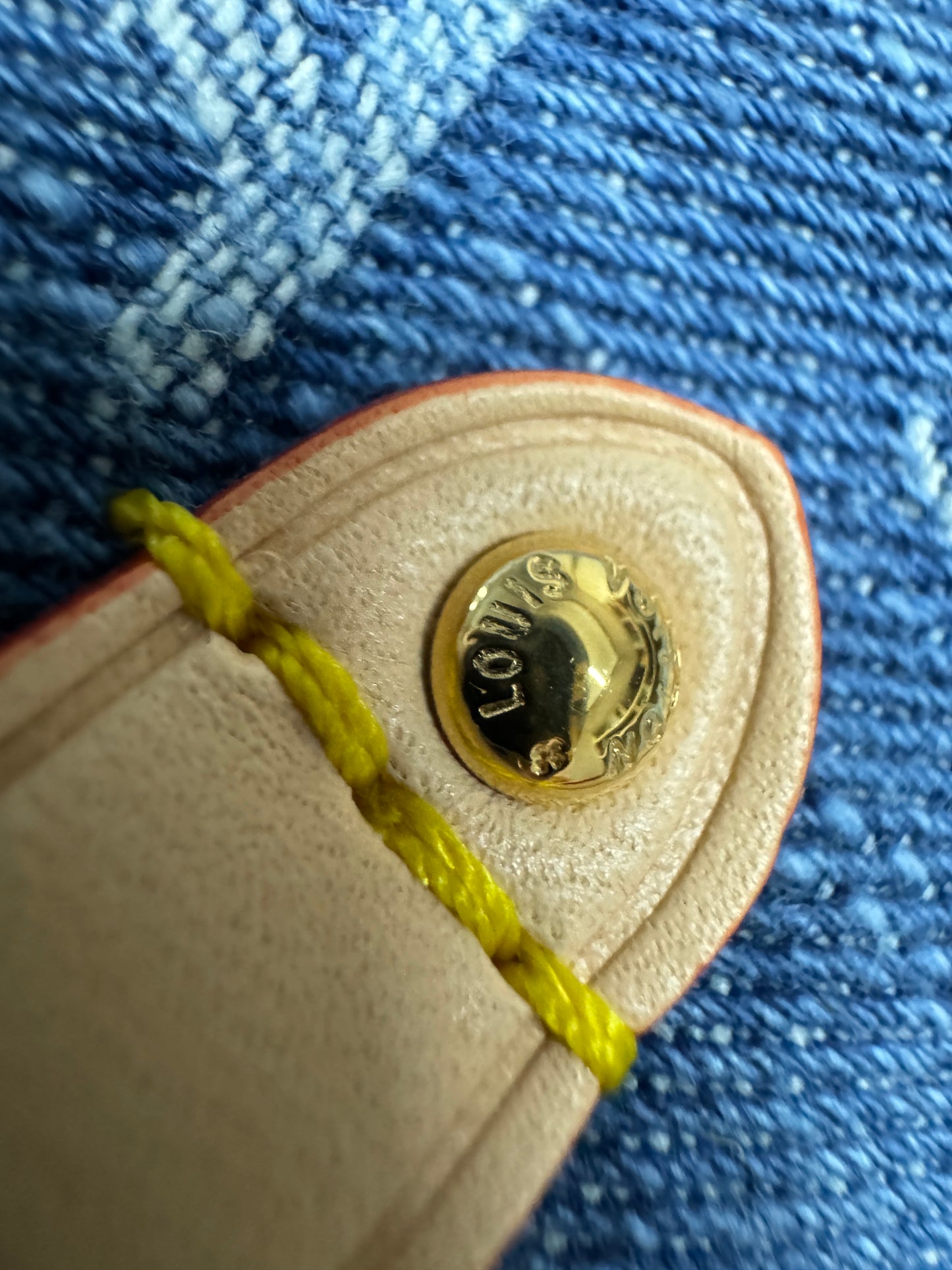 LV Carryall MM 深藍牛仔