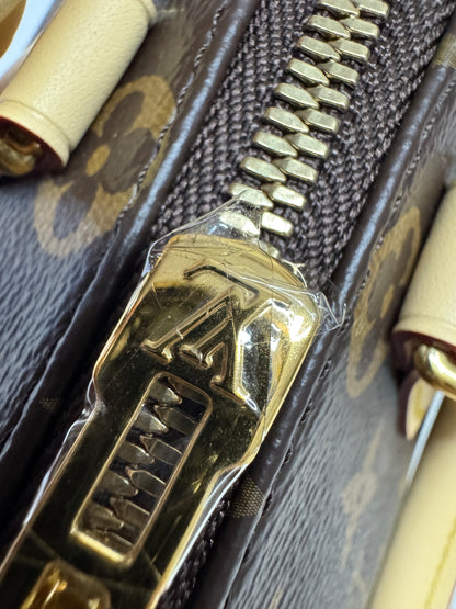 LV Speedy 20 粉橙色肩帶