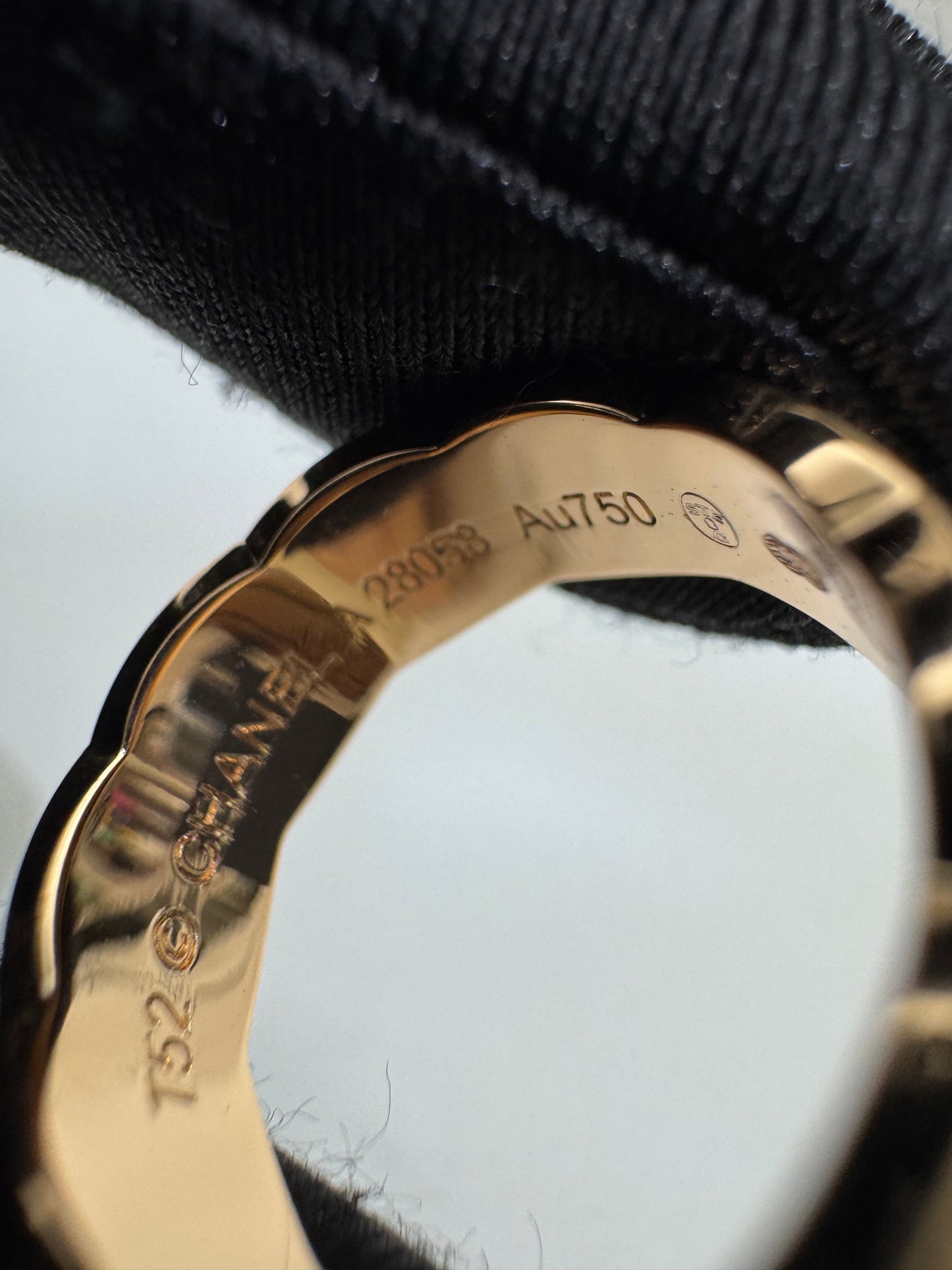 CHANEL Coco Crush Ring 米金色 Beige Gold