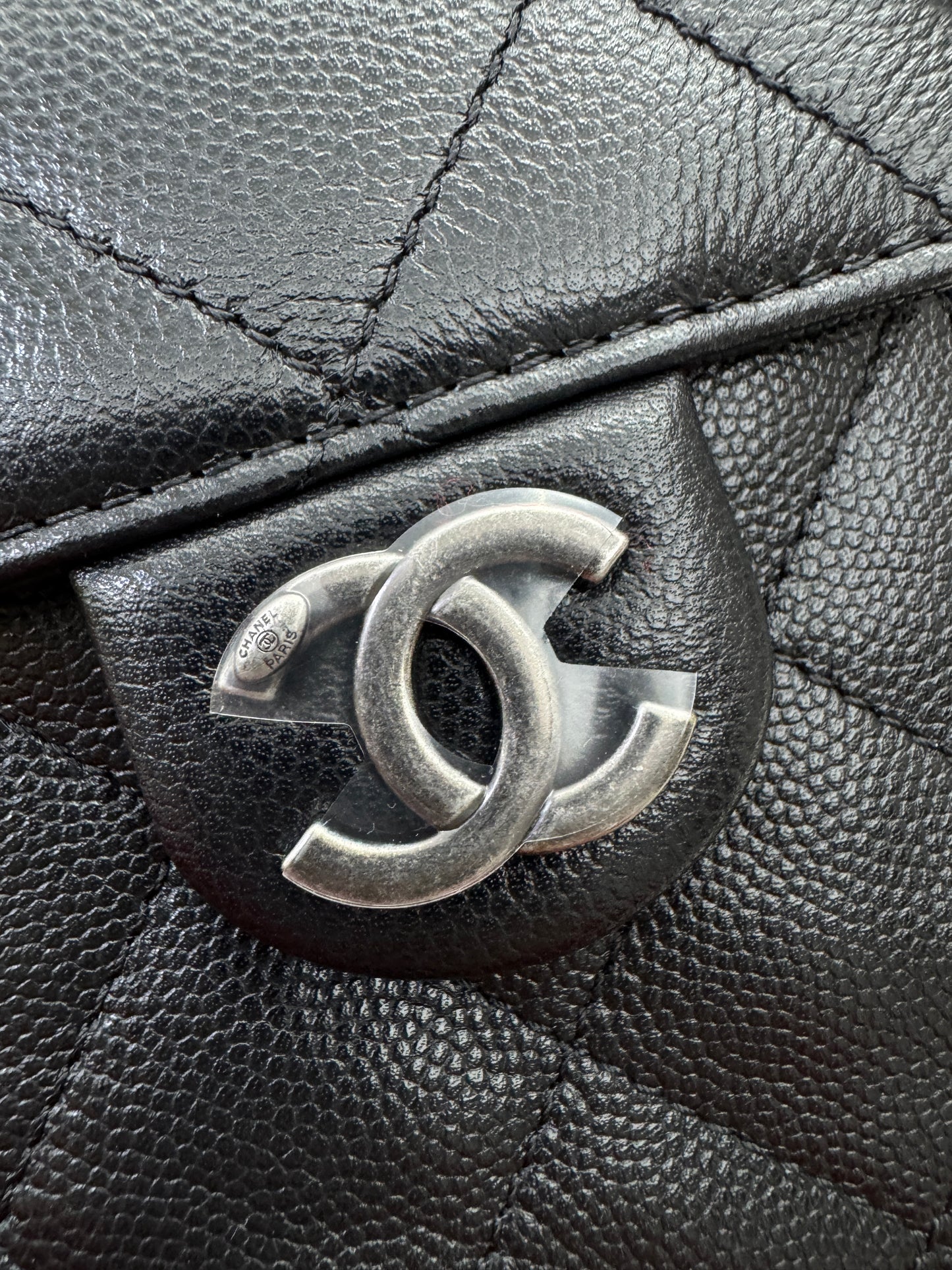 CHANEL Mini 25Bag 黑銀
