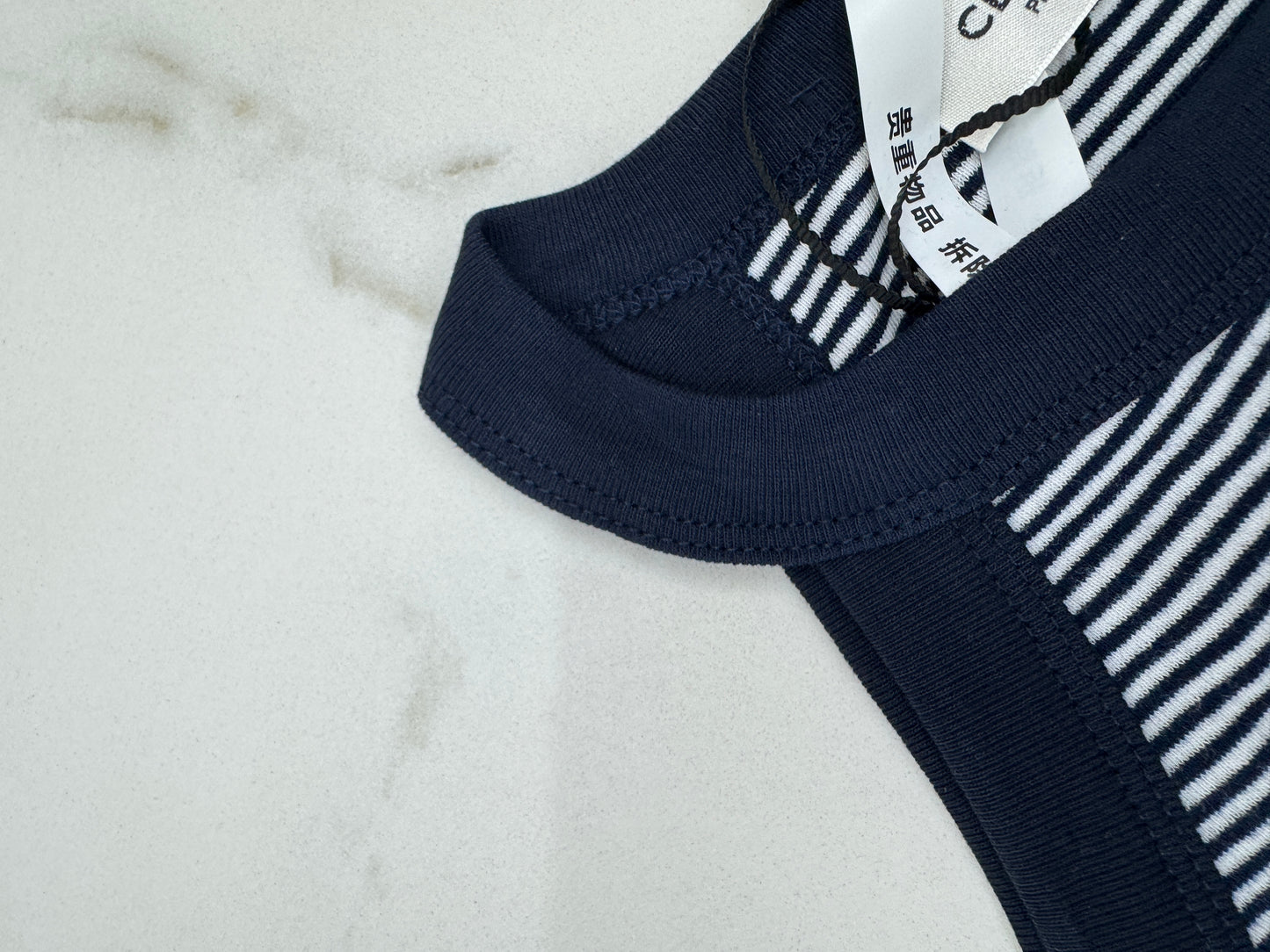 CELINE 海軍藍條紋背心