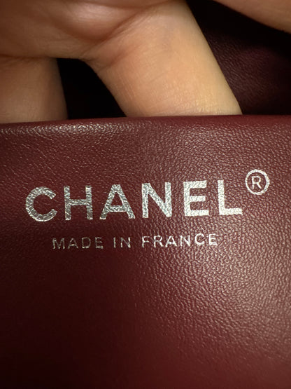 CHANEL Maxi Flap Small 32cm 大象灰/ 深卡其色 Dark Khaki
