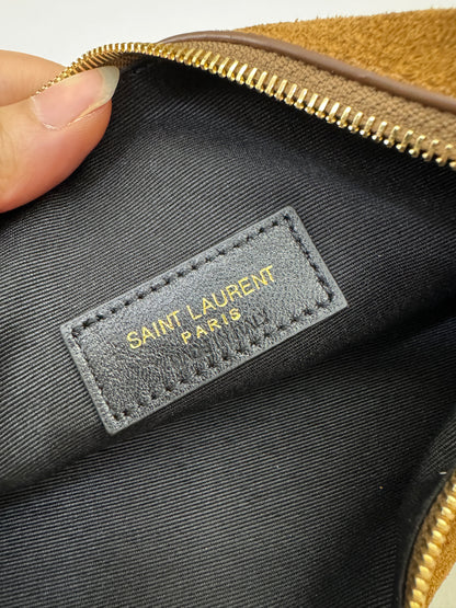 YSL Mini Amalia Shoulder Bag 焦糖麂皮