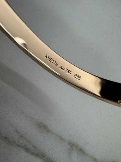 CARTIER Love Bracelets Classic Size Rose Gold