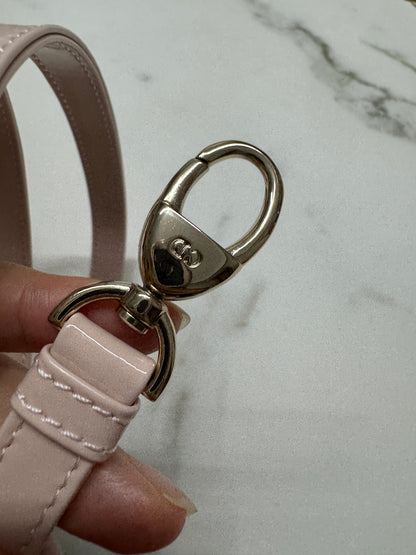 DIOR Lady Mini 三格 漆皮 淡粉 light Pink