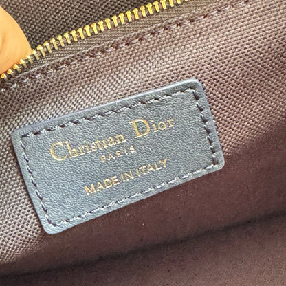 DIOR Book Tote 拼皮 肩帶款 小號