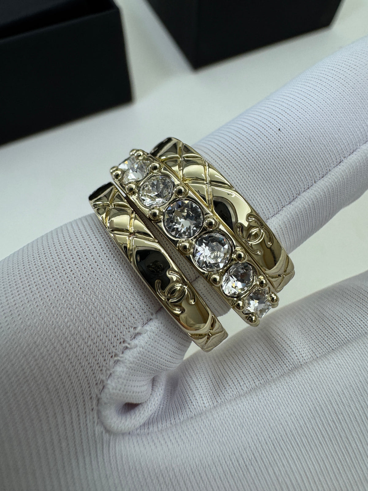 CHANEL 25P 三件套戒指 Set Rings