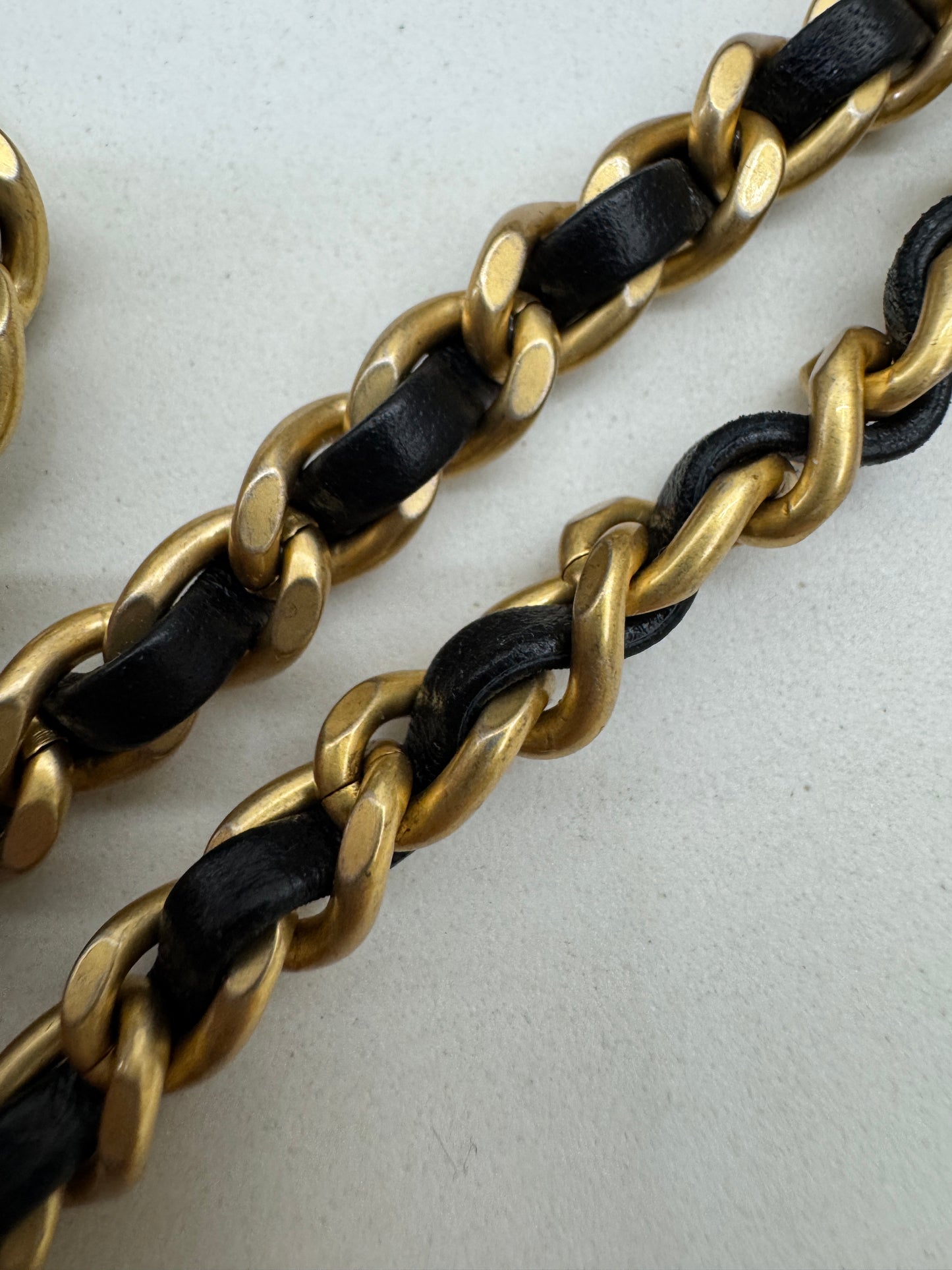 CHANEL 24C雙金珠中號22cm