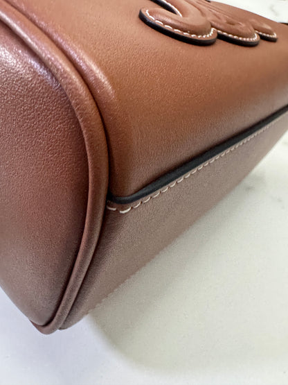 CELINE Triomphe Boston 棕色