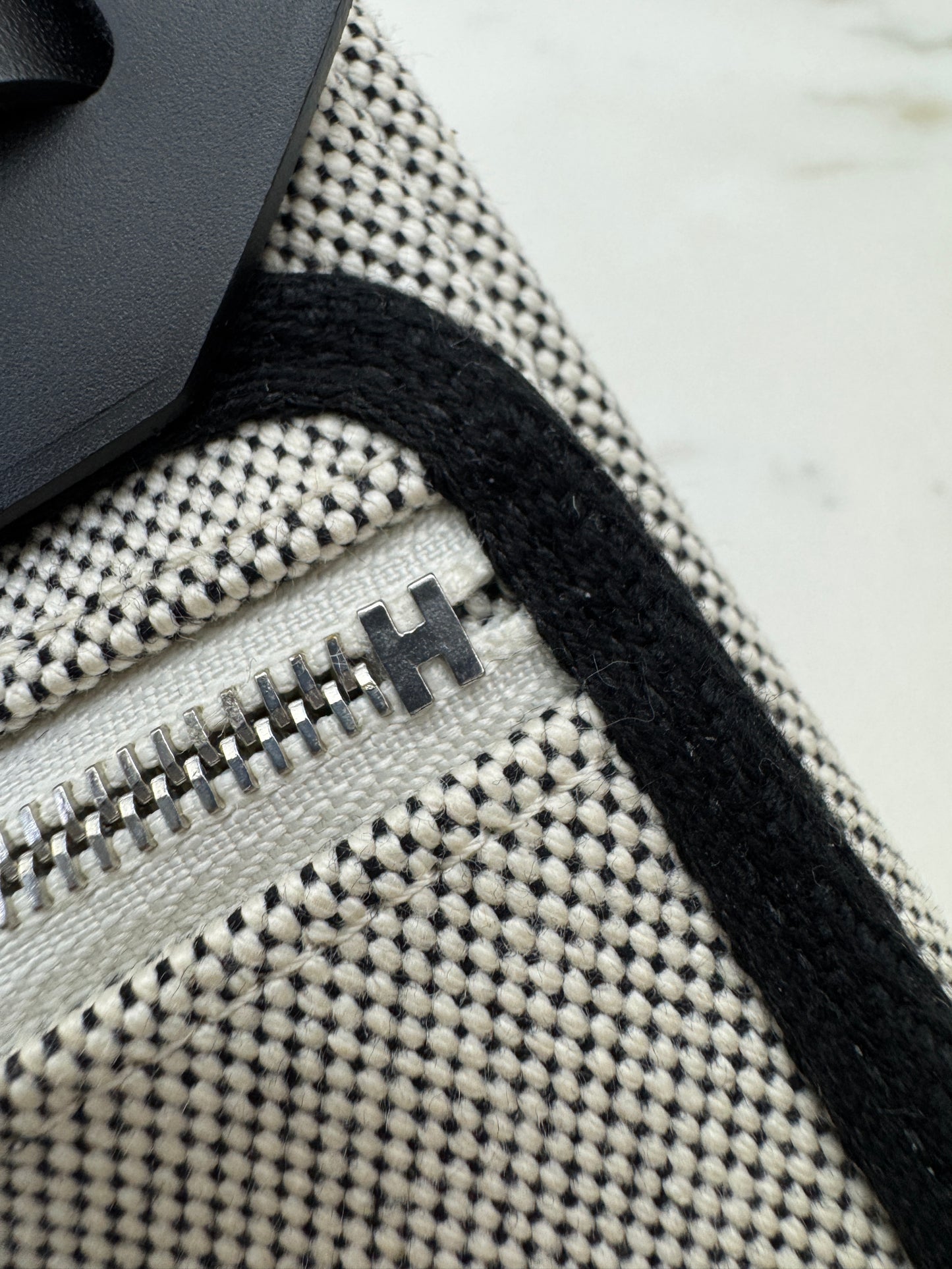 HERMES Mini Herbag 熊貓黑扣