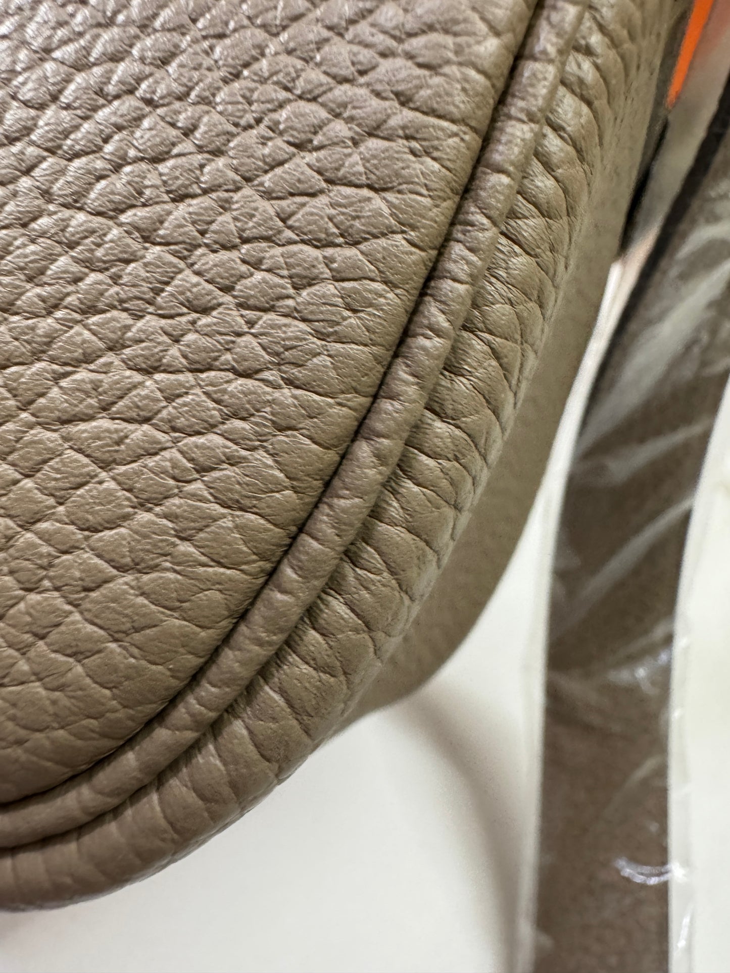 HERMES Mini Lindy II 馬爾淺米 金扣 TC