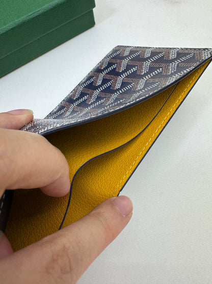 GOYARD Victoire Wallet 海軍藍