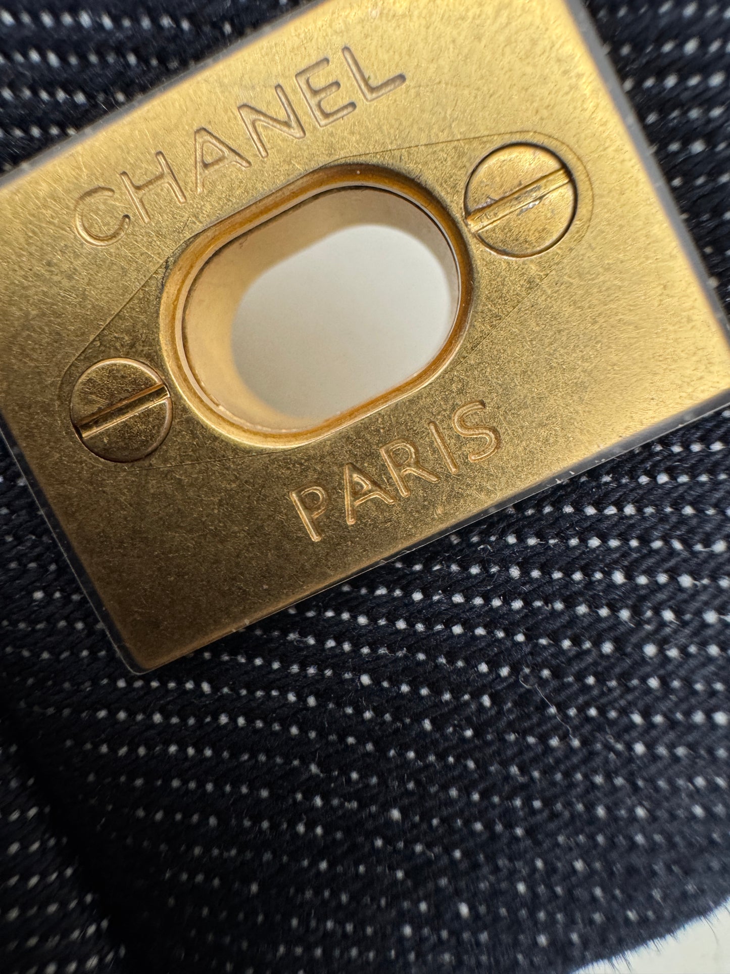 CHANEL 26P 深藍牛仔 Mini CF20