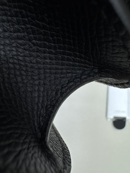 HERMES Mini Constance 黑銀 Noir Epsom PHW
