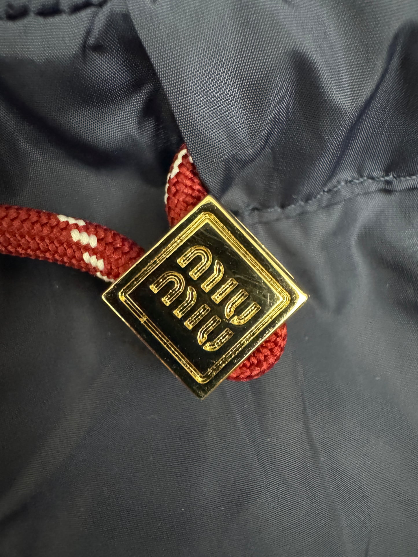 MIU MIU 防曬外套 深藍色