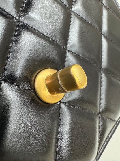 CHANEL 24C雙金珠中號22cm