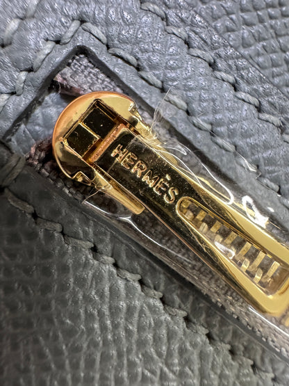 HERMES Bearn Wallet 短錢包 杏仁綠金扣