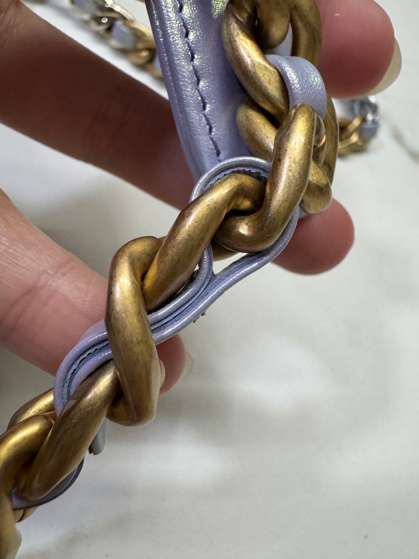 CHANEL 19 Bag Small 22P幻彩紫 小號