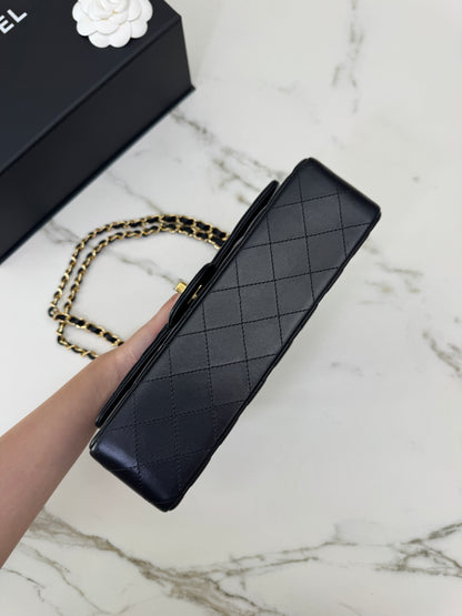 CHANEL CF25 Medium 黑金羊