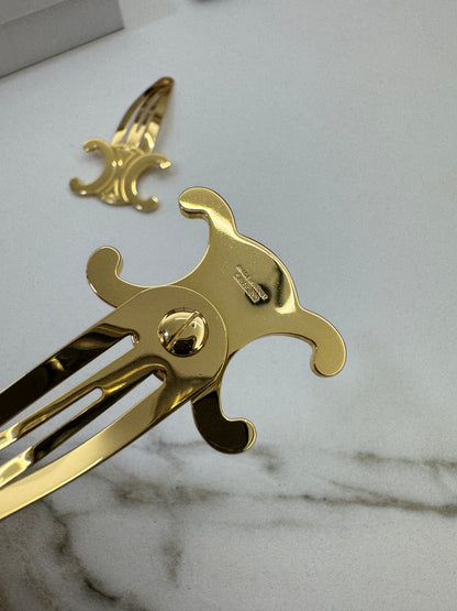 CELINE 凱旋門髮夾