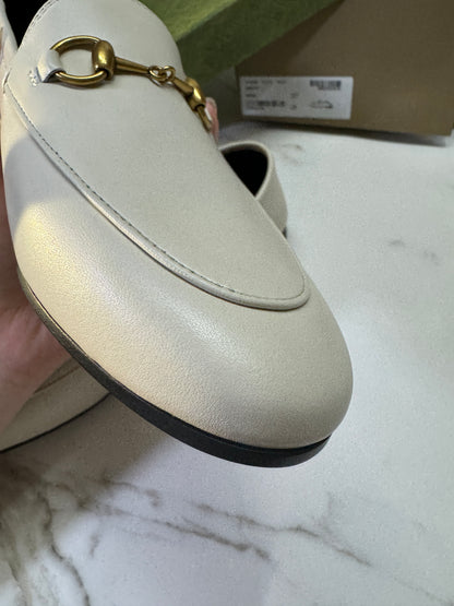 GUCCI Loafers 踩跟樂福鞋 奶白色