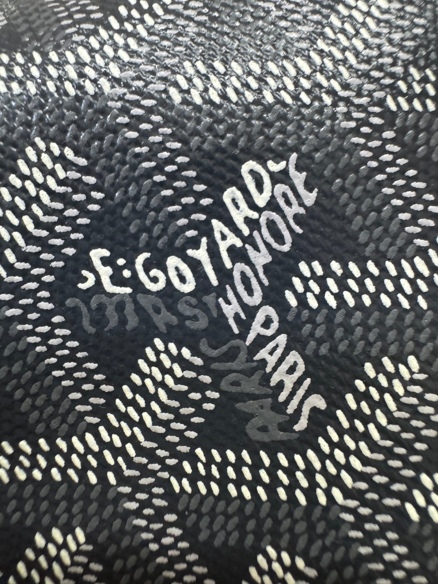 GOYARD Hobo 灰色 粉紅色小愛心版