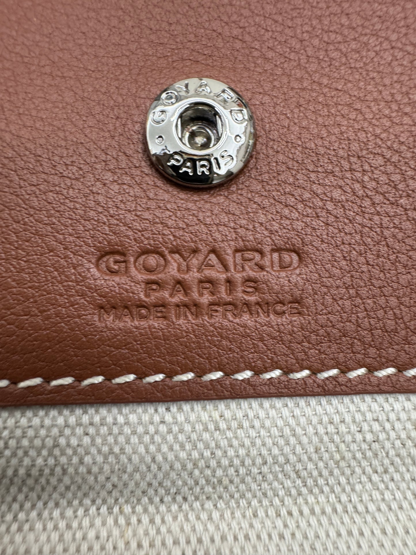 GOYARD St Louis Tote Bag 焦糖棕 GM