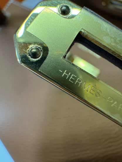 HERMES Kelly to-go 金棕色金扣 Epsom Gold GHW